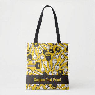 Tote Bag Ensemble de clés Arrière - plan