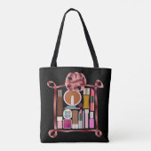 Tote Bag Ensemble de cosmétiques (Dos)
