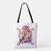 Tote Bag Ensemble de cosmétiques (Dos)