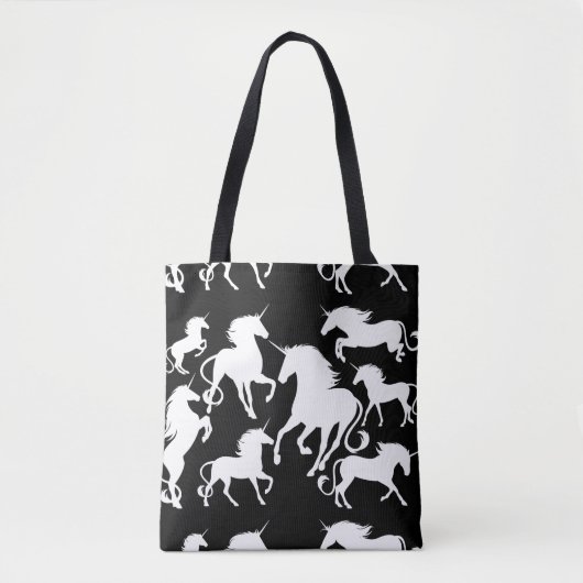 Tote Bag ensemble de licornes (Devant)