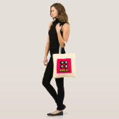 Tote Bag Ensemble de roues de skateboard minimal (Devant (modèle))