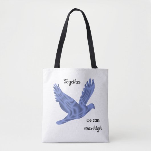 Tote Bag Ensemble, Nous Pouvons Augmenter Le Nombre D'Emplo (Devant)