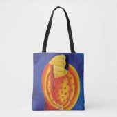 Tote Bag Ensemble Peinture Art Contemporain (Devant)