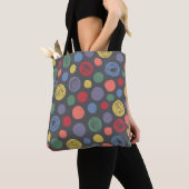 Tote Bag Ensemble Polka Motif (De près)