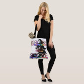Tote Bag ENSORCELER ET CONTRARIER pour la païenne de grande (Sur le modèle)