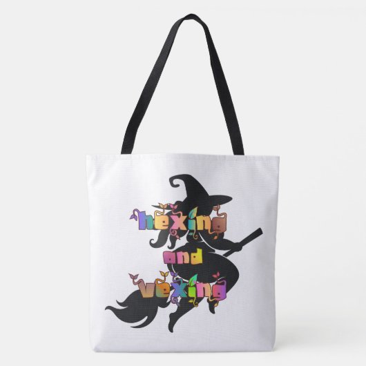 Tote Bag ENSORCELER ET TOURMENTER pour la païenne de grande (Devant)