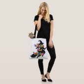 Tote Bag ENSORCELER ET TOURMENTER pour la païenne de grande (Sur le modèle)
