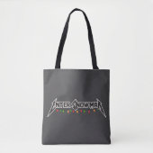 Tote Bag Enter Snowman Christmas Rocker Winter Rock Metal (Devant)