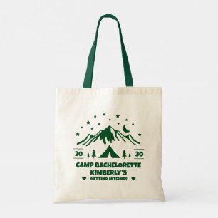 Tote Bag Enterrement de vie de jeune fille Camp Vert 