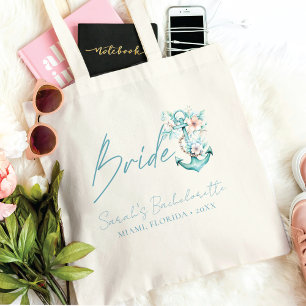 Tote Bag Enterrement de vie de jeune fille en croisière Bri