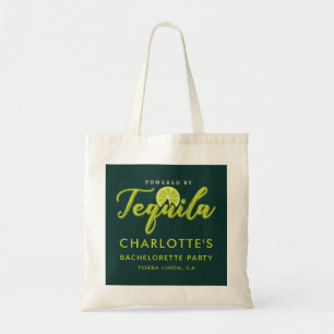 Tote Bag Enterrement de Vie de Jeune Fille Propulsé par Teq