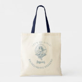 Tote Bag Enterrement de vie de jeune fille vachère côtière  (Dos)