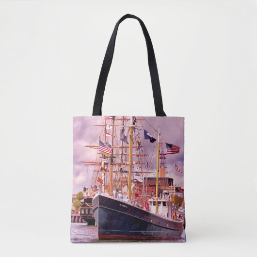 Tote Bag Entièrement marqué (Devant)