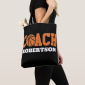 Tote Bag Entraîneur de basket-ball (De près)