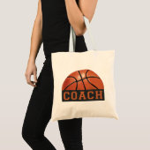 Tote Bag Entraîneur de Basketball (Devant (produit))