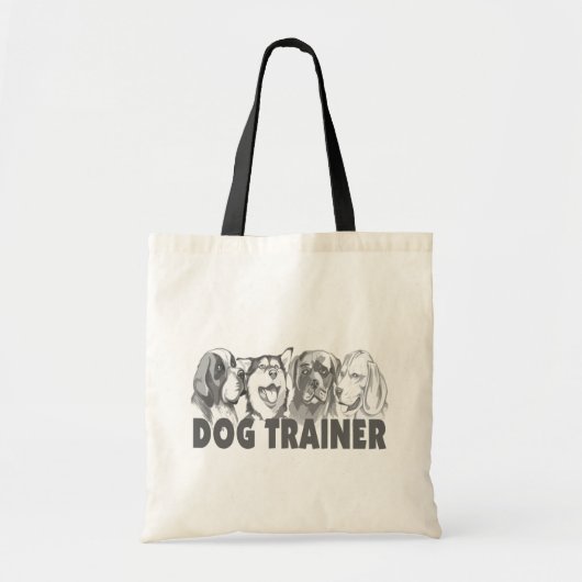 Tote Bag Entraîneur de chien (Devant)