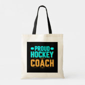 Tote Bag Entraîneur de hockey fier (Dos)