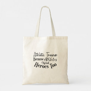 Tote Bag Entraîneur sportif parce que les athlètes ont auss