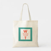 Tote Bag Entreprise Ajouter votre logo professionnel (Dos)
