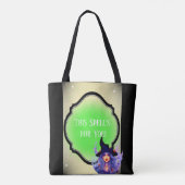Tote Bag Entrez pour un sort _ Halloween (Dos)