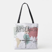 Tote Bag Envie de voyager (Dos)