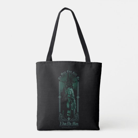 Tote Bag Éowyn Vs SAURON™ "I Am No Man" Rohan Graphic (Dos)