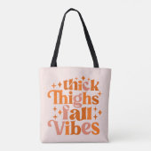 Tote Bag Épais cuisses Vibes Automne (Dos)