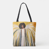 Tote Bag Épaule à double angle tout-sur-impression Fourre-t (Dos)