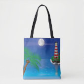 Tote Bag Épaule à thème phare Fourre-tout (Devant)
