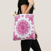 Tote Bag Épaule de conception florale complexe (De près)