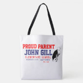 Tote Bag Épaule de parent fier d'Eagle d'ouïe de John (Devant)