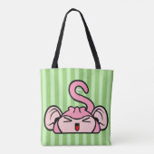 Tote Bag Épaule de singe qui rit (Dos)
