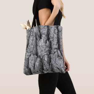 Tote Bag Épaule Fourre-tout vieille écorce de chêne de croi