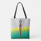 Tote Bag Épée de Poisson Jésus (Dos)