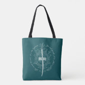 Tote Bag Épée elfique ARWEN™ Citation (Dos)