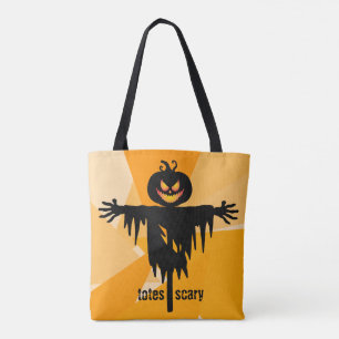 Tote Bag Épée orange noire d'Halloween
