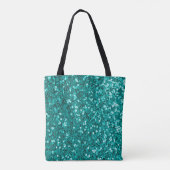 Tote Bag Épercées turquoise : Bright Close Up Foundation (Dos)