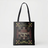 Tote Bag Ephapes ethniques disparates en Inde (Devant)