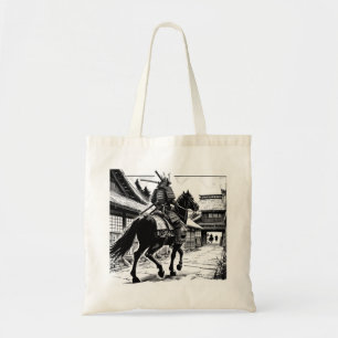 Tote Bag Epic Samurai Rider Manga Art Imprimer