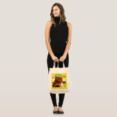 Tote Bag Épicerie barbue Fourre-tout de dragon (Devant (modèle))