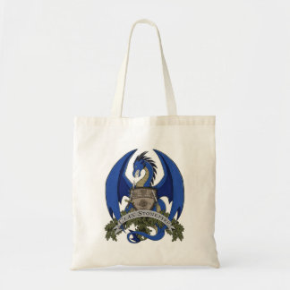 Tote Bag Épicerie (bleue) Fourre-tout de crête de dragons
