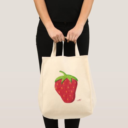 Tote Bag Épicerie de fraise (Devant (produit))