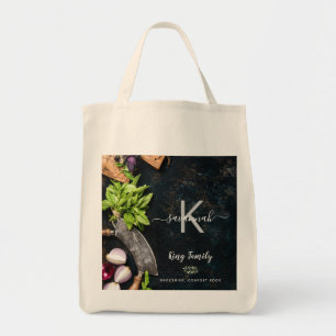 Tote Bag Épicerie familiale rustique végétarien alimentatio