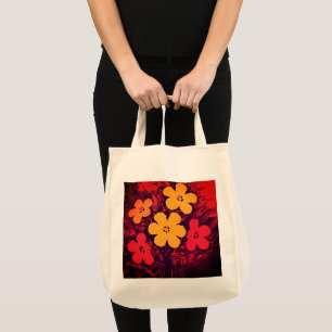Tote Bag Épicerie flamme en fleurs Fourre-tout