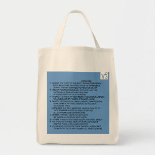 Tote Bag Épicerie fourre-tout de Capricorne de Kelly