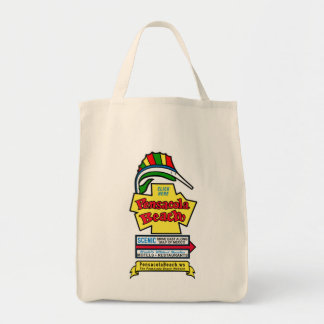 Tote Bag Épicerie Fourre-tout de signe de plage de