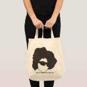 Tote Bag Épicerie Fourre-tout en verre d'Afro (Devant (produit))
