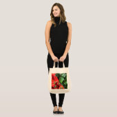 Tote Bag Épicerie Fourre-tout--Paprikas (Devant (modèle))
