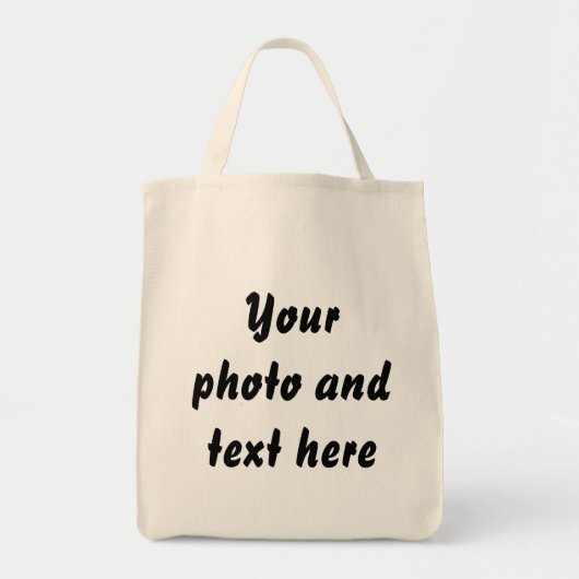 Tote Bag Épicerie organique Fourre-tout (Devant)