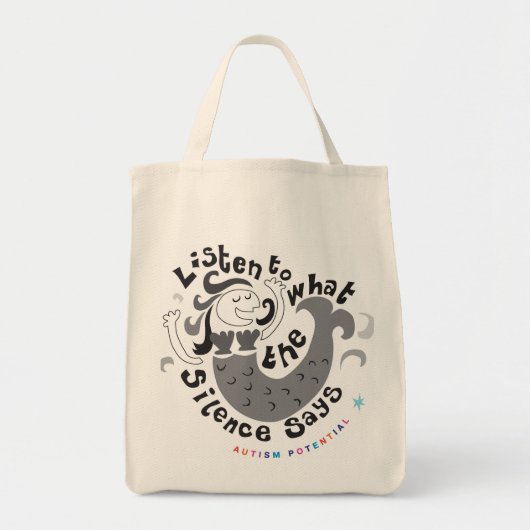 Tote Bag Épiceries potentielles Fourre-tout d'autisme (Devant)